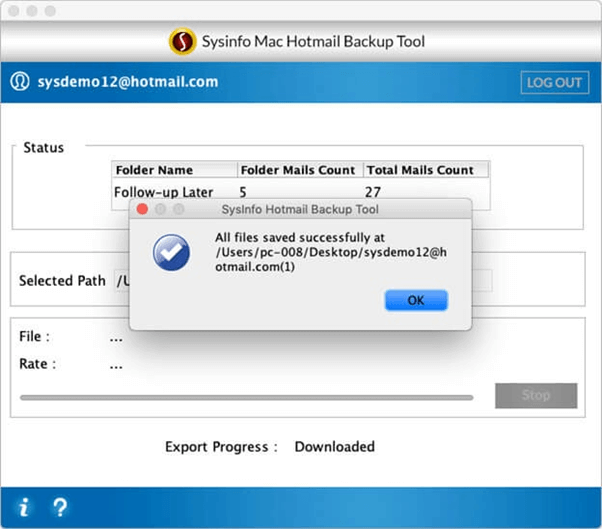 hotmail backup wizard
